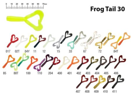 Твистер Akara Frog Tail 30 100 (7) КНР